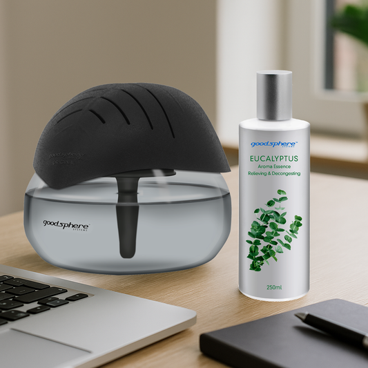 Refresh & Focus Bundle – Goodsphere Original Device + Eucalyptus Essence (250ml)