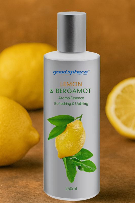 Lemon & Bergamot Aroma Essence – Refreshing & Uplifting (250ml)