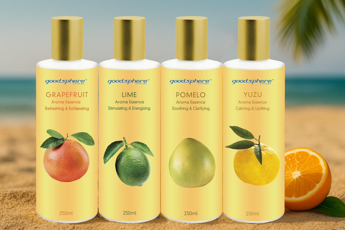 The Citrus Collection – 4 Aroma Essence Set (4 x 250ml)