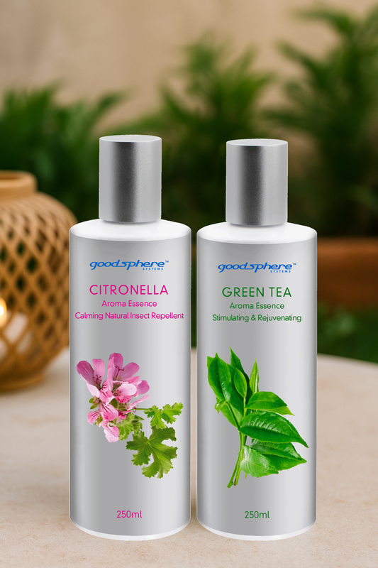 Bug-Repel & Fresh Air Pair – Citronella + Green Tea (2 x 250ml)