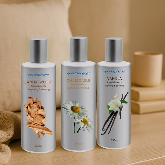 Tranquility Trio – Sandalwood  + Chamomile + Vanilla (3 x 250ml)