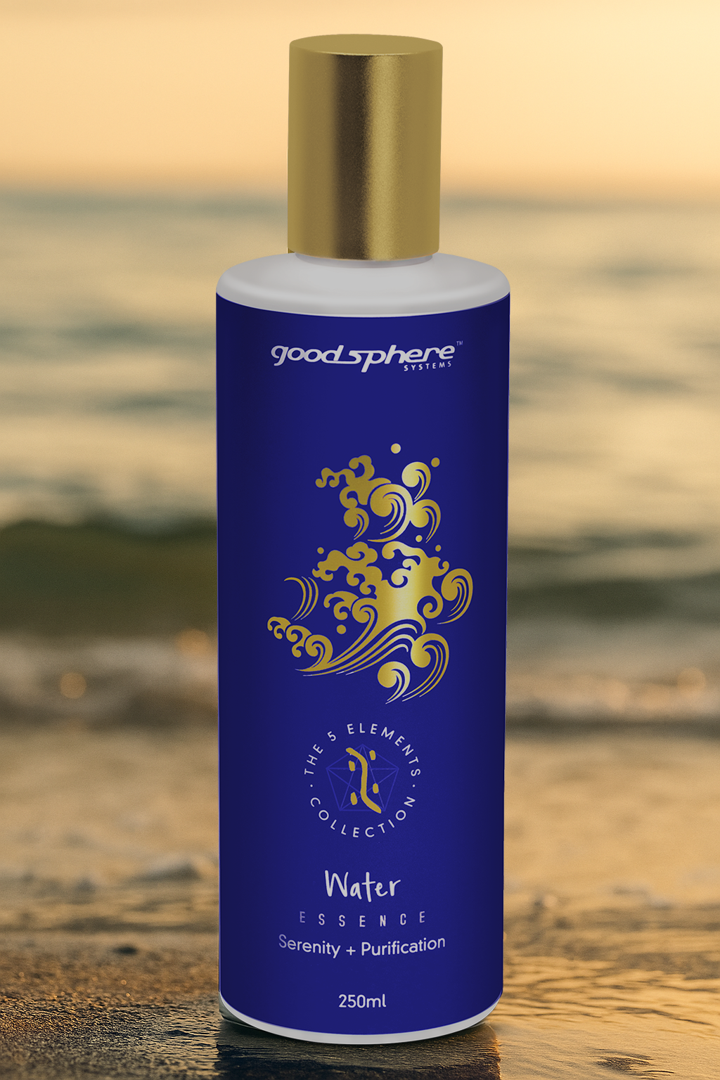 Water Element Aroma Essence – Serenity & Purification (250ml)