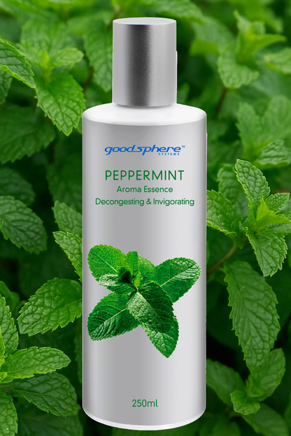 Peppermint Aroma Essence – Decongesting & Invigorating (250ml)
