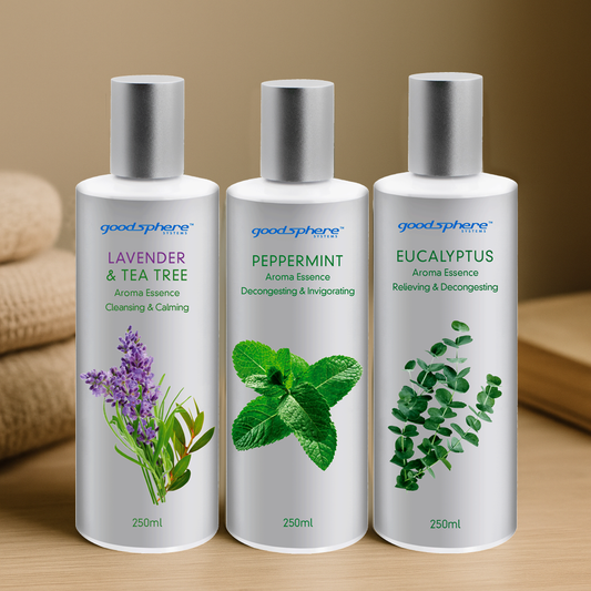 Wellness Trio – Lavender & Tea Tree + Peppermint + Eucalyptus