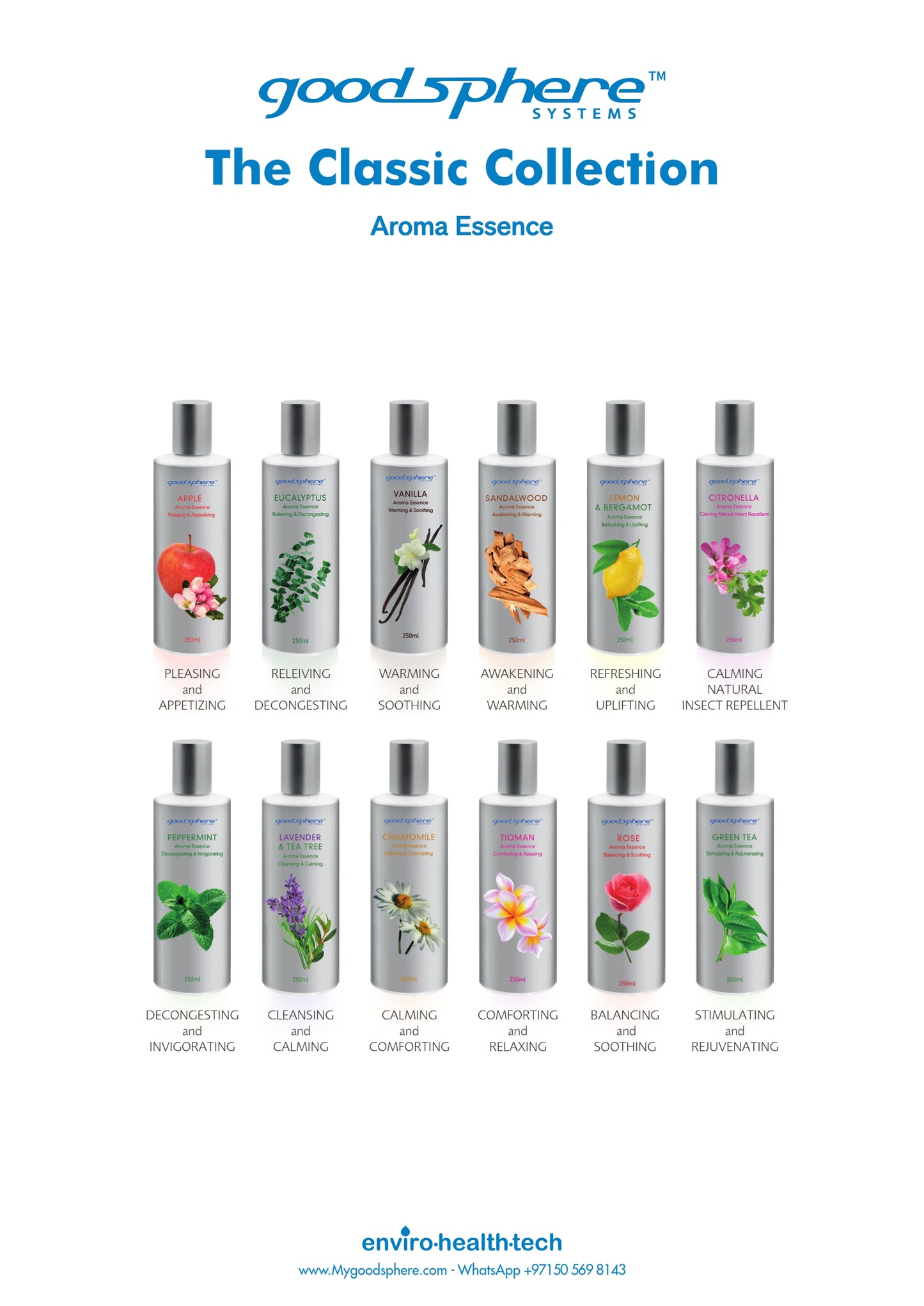 Chamomile Aroma Essence – Calming & Comforting (250ml)